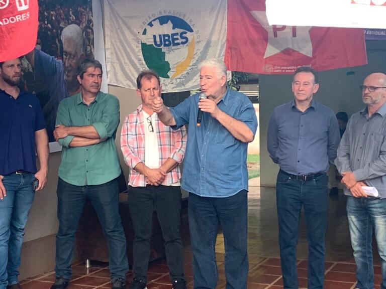 Requião e lideranças do PT inauguram Comitê Popular de Luta em Marechal Rondon