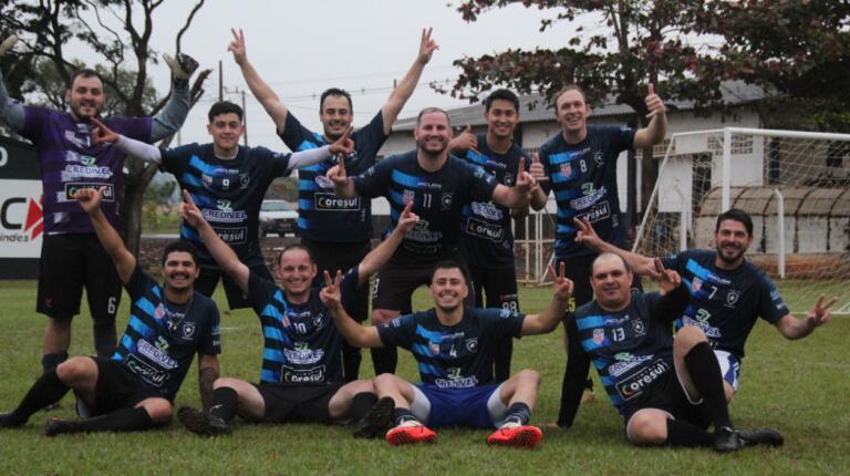 Credivel/Tintas Coresul fatura Torneio Início do 3° Campeonato Botafogo Multifestas Futebol Integração