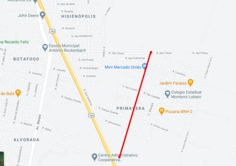 Suko reitera pedido para construção de ciclovia entre viaduto da AACC e Rua das Flores