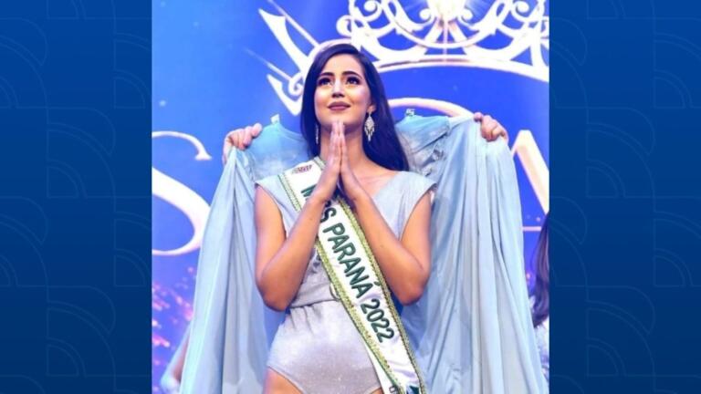 Miss Paraná 2022 anuncia gravidez e perde a coroa; entenda