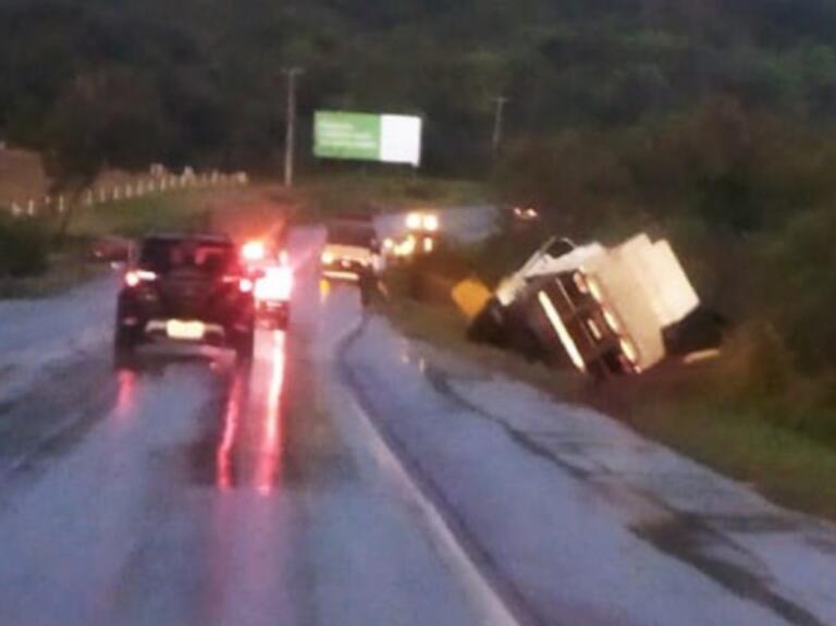 Acidente é registrado na BR-163 entre Mercedes e Marechal Rondon