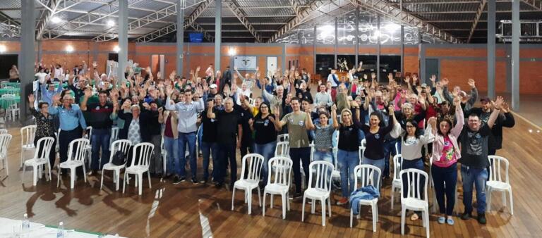 Ato marca lançamento das candidaturas de Anderson Bento Maria e Dilceu Sperafico em Marechal Rondon