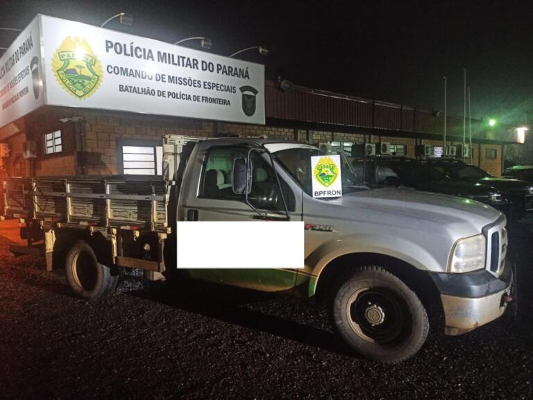 Veículo furtado em Cascavel é recuperado horas depois em Marechal Rondon