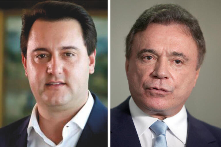 Nova pesquisa aponta reeleição de Ratinho Junior e Alvaro Dias