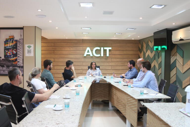 Acit apresenta pauta de reivindicações ao recém-empossado deputado estadual Natan Sperafico