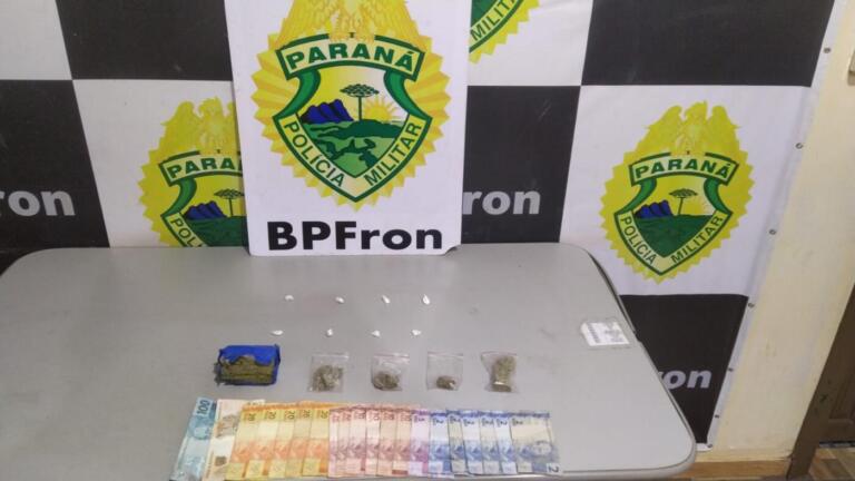 Mulher de 62 anos é presa com maconha e cocaína prontas para venda em Guaíra