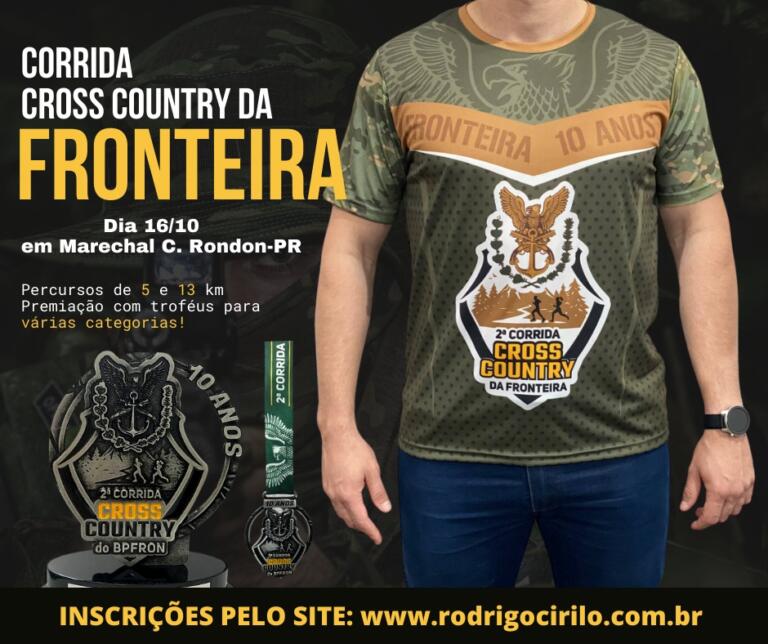 Inscrições para Corrida Cross Country do BPFron seguem até 1º de outubro