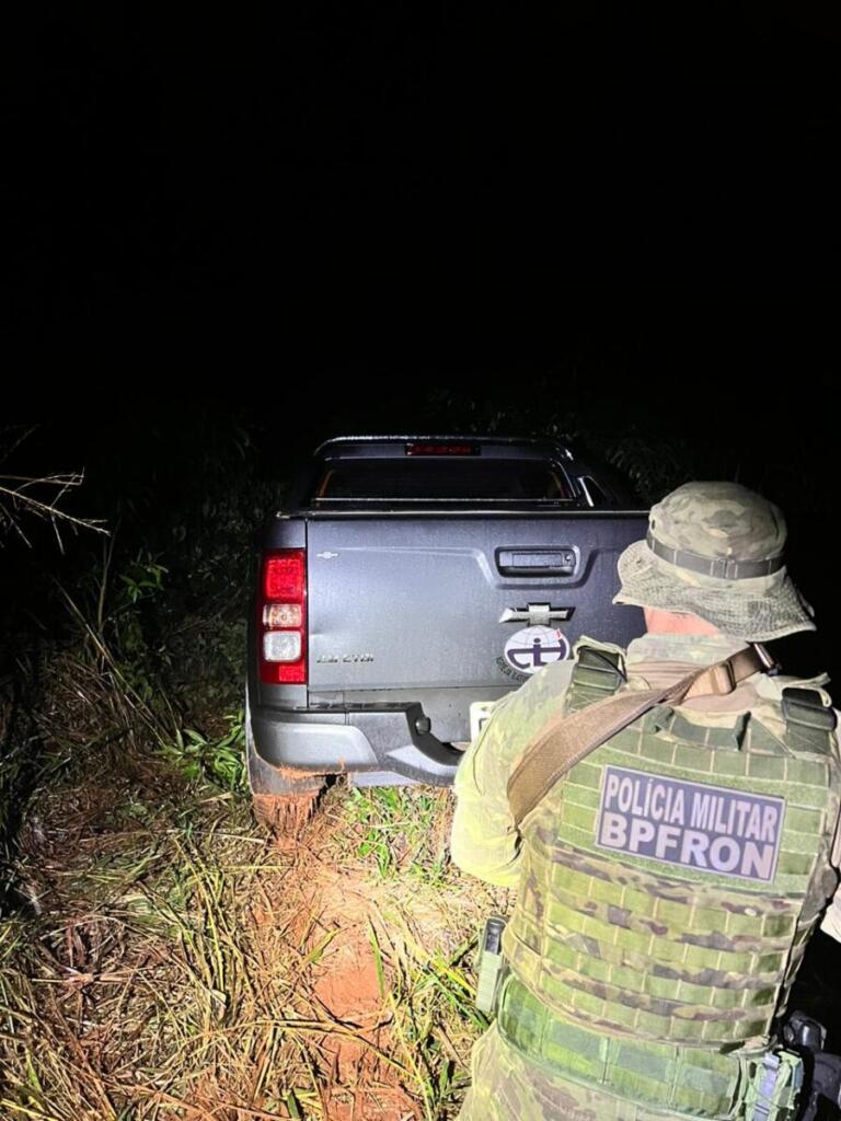 S10 roubada é recuperada durante ação integrada em Guaíra; jovem de 19 anos foi preso
