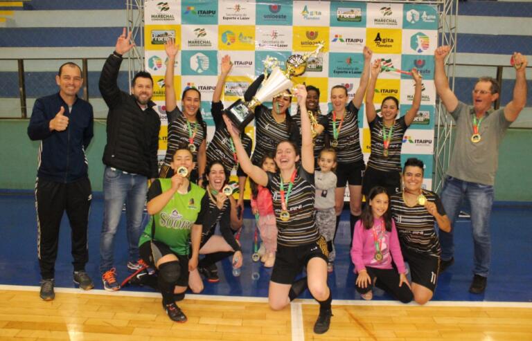 Jaclani domina Firmeza e fatura o Municipal de Futsal Feminino