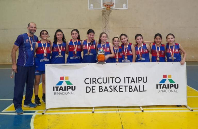 Dourados e Britanico vencem etapa sub-15 do Circuito Itaipu de Basquete