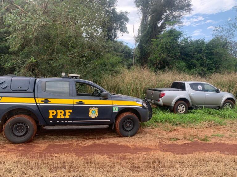 PRF recupera quatro veículos em Guaíra em menos de 24 horas; caminhonete havia sido furtada em Marechal Rondon