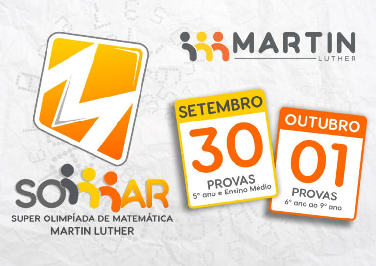 Olimpíada de Matemática Martin Luther acontece nesta sexta-feira e sábado