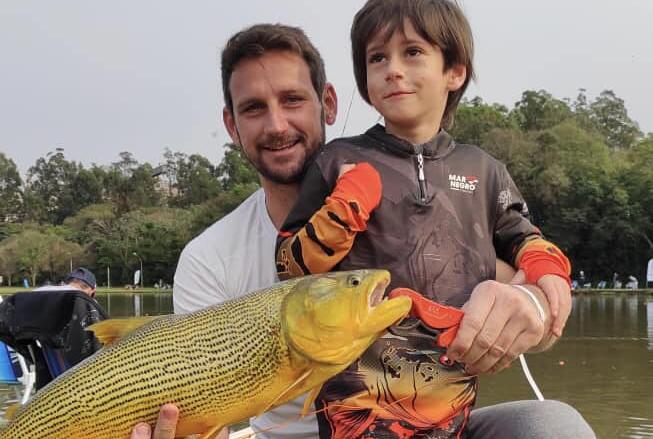 Famílias rondonenses fazem a festa na “Pesca no Lago”
