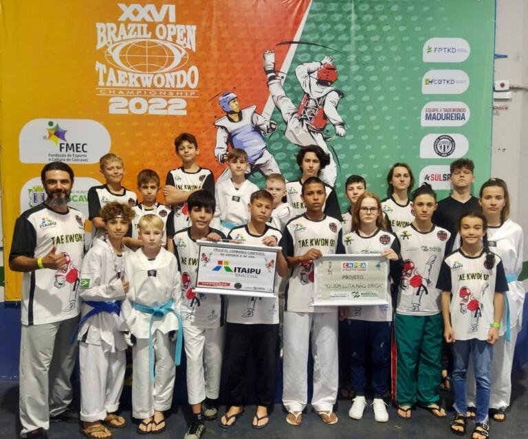Rondonenses faturam 16 medalhas no 26º Brazil Open de Taekwondo WT