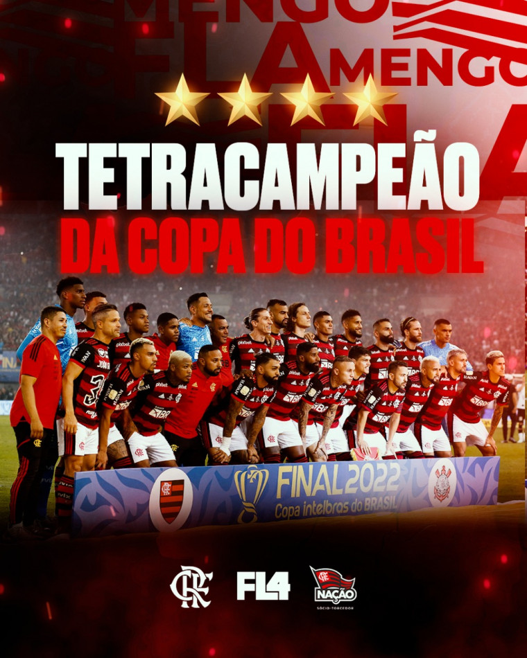 Flamengo vence Corinthians nos pênaltis e conquista Copa do Brasil