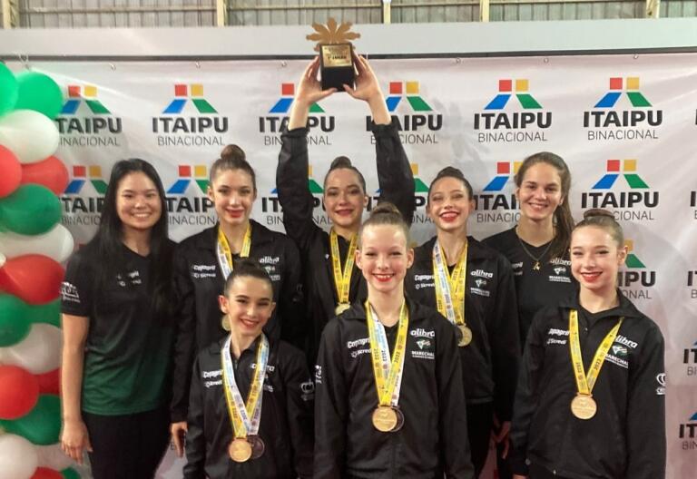 Ginástica rítmica rondonense conquista 1º lugar geral na final dos Jojup’s