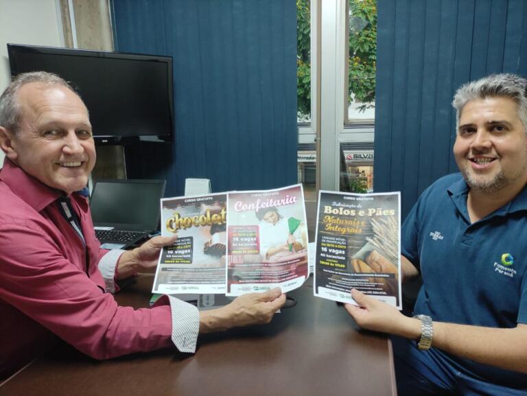 Abertas as inscrições para os cursos de confeitaria, fabricação de pães e bolos naturais e técnicas de chocolate