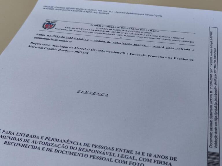 Expedido alvará que regulamenta participação de menores na Oktoberfest 2022