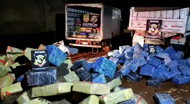 Policial militar da reserva é preso com cerca de 10 toneladas de maconha em bunkers