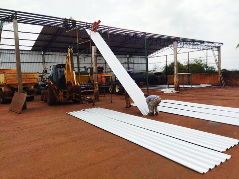 Parque de máquinas de Pato Bragado vai contar com nova cobertura