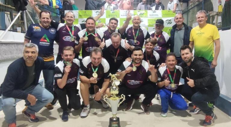 Clube Aliança conquista título de campeão do Municipal de Bocha