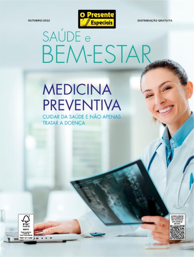 Em circulação: Medicina preventiva é tema da Revista Saúde e Bem-Estar