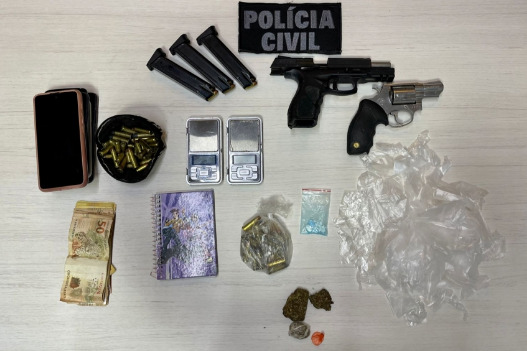 Polícia Civil fecha ponto de tráfico de drogas em Marechal Rondon