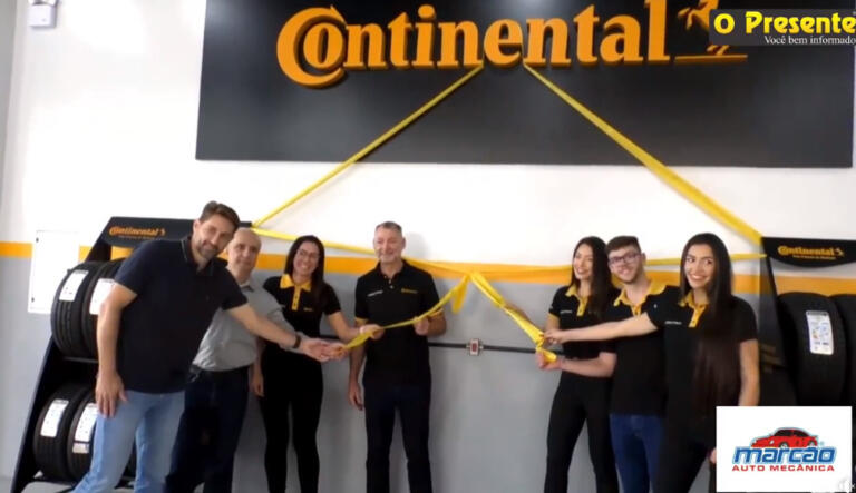 “É uma das lojas mais bonitas do Brasil”, diz supervisor da Continental Pneus sobre Revenda Marcão