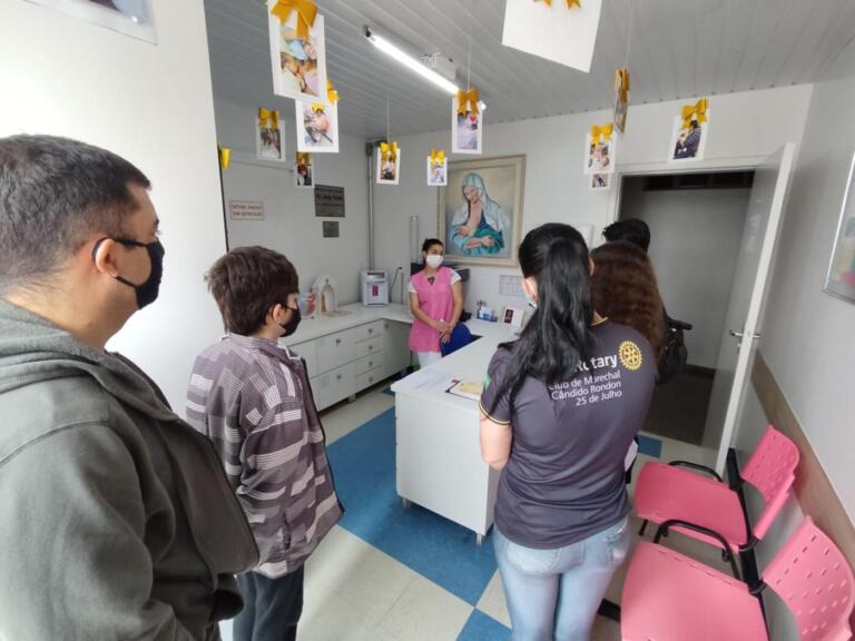 Integrantes do Proamar realizam visita técnica ao Banco de Leite Humano