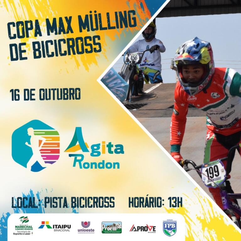 Copa Max Mülling de Bicicross acontece neste fim de semana em Marechal Rondon