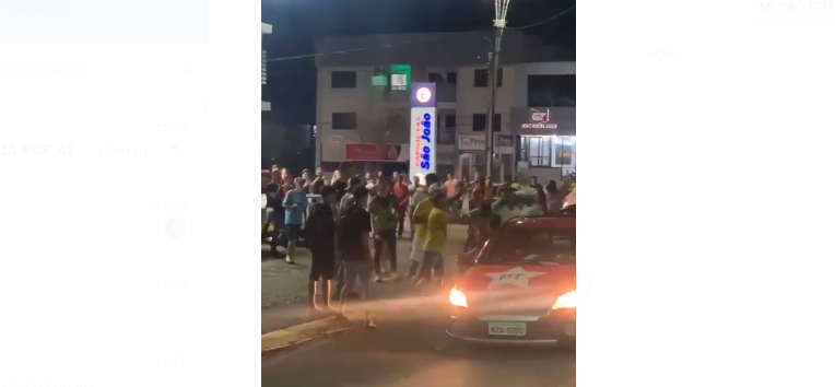 Comemorações no centro rondonense têm confusão e briga; veja vídeos