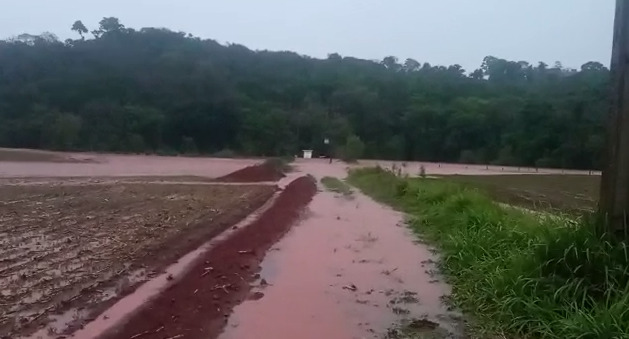 Alagamentos são registrados na Linha Guarani