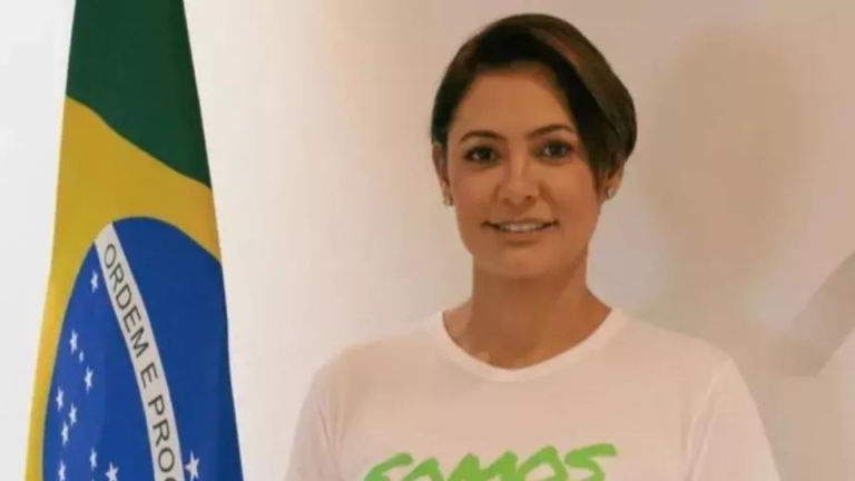 Michelle Bolsonaro desmente suposta separação com presidente
