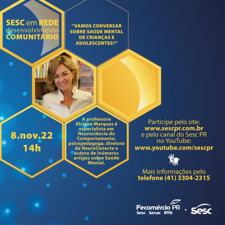 Saúde mental de crianças e adolescentes é tema da edição de novembro do Sesc em Rede
