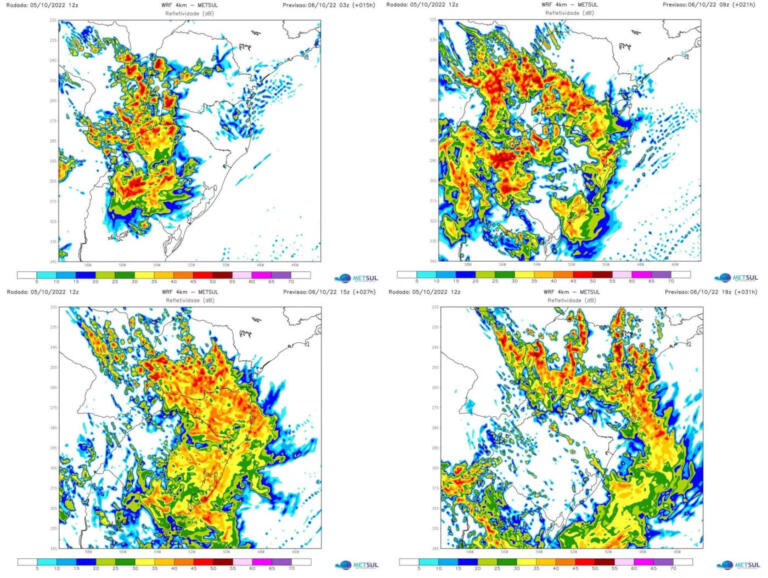 Veja quais Estados estão na rota dos temporais do ciclone extratropical