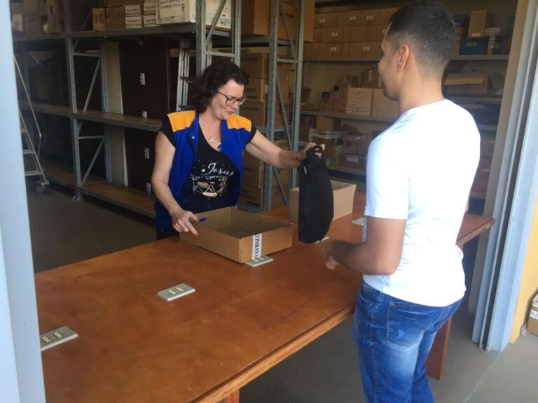 Urnas começam a chegar ao Fórum Eleitoral em Marechal Rondon