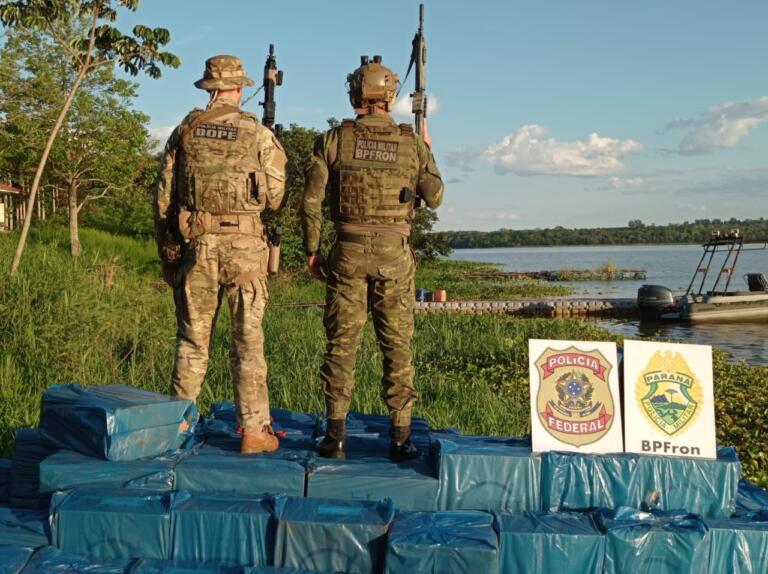 Embarcação com R$ 650 mil em contrabando é apreendida em Pato Bragado