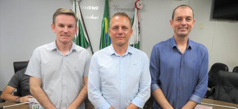 Soldado Sauer é eleito novo presidente da Câmara de Vereadores de Marechal Rondon