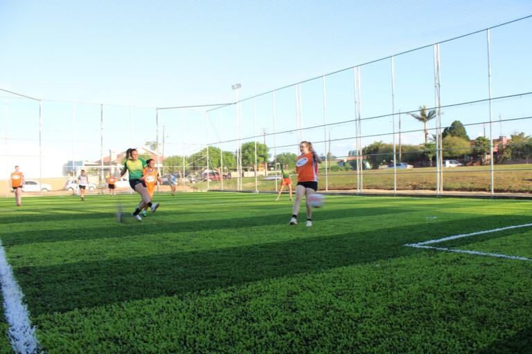 Inaugurada a quadra de futebol society do Arroio Guaçu