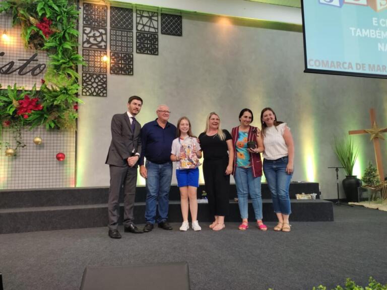 Alunos bragadenses são premiados no Projeto Cidadania e justiça também se aprendem na escola