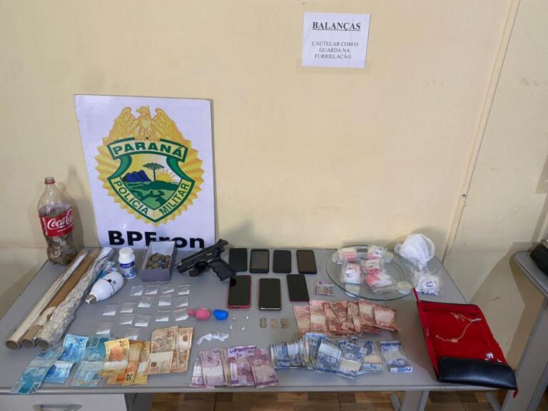 BPFron cumpre mandados de busca e apreensão em Guaíra; veja imagens
