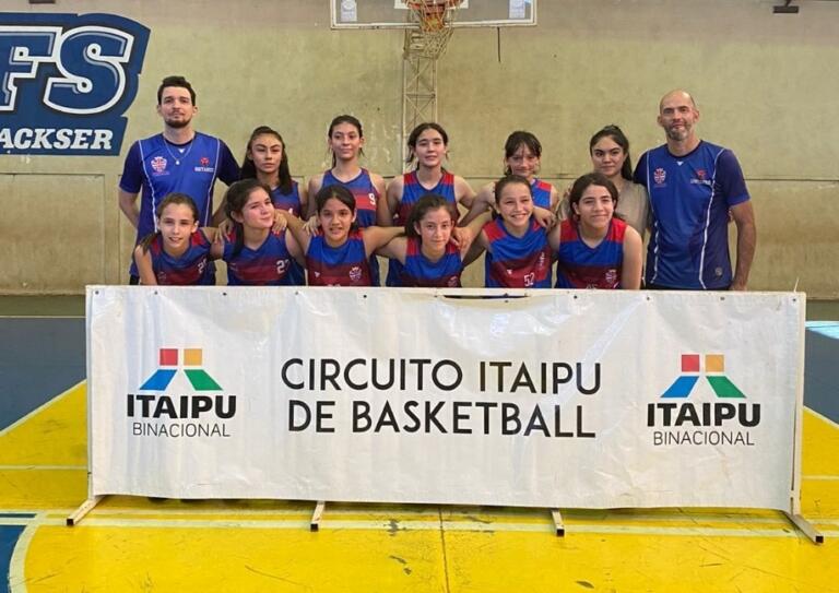 Categoria sub-13 tem maior número de participantes no Circuito Itaipu de Basquete