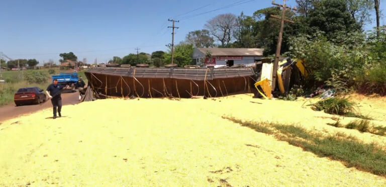 Grave acidente é registrado na BR-163 entre Marechal Rondon e Quatro Pontes