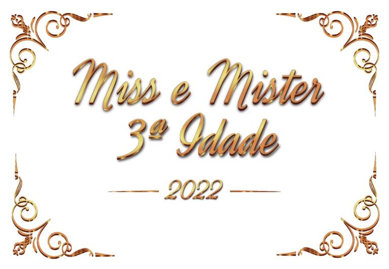 Escolha do Miss e Mister Terceira Idade acontece neste sábado