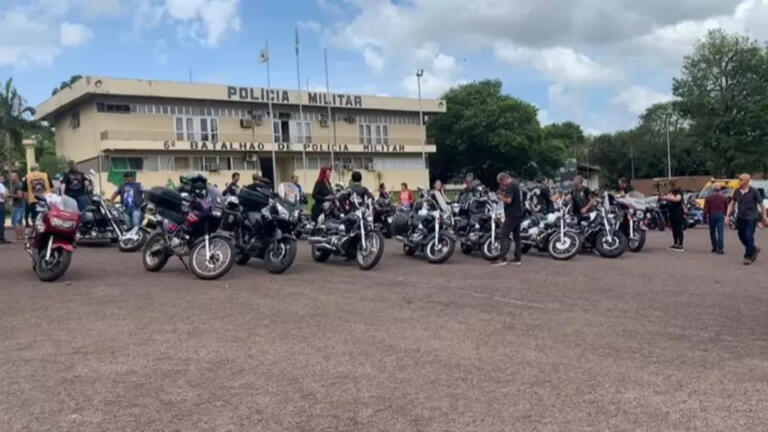 6º BPM realiza o 7º Passeio Motociclístico de Cascavel a Toledo