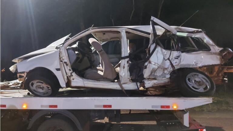 Grave acidente na BR 369 deixa duas vítimas mortas e seis feridas