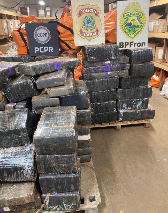 Policiais apreendem mais de duas toneladas de drogas em Santa Helena