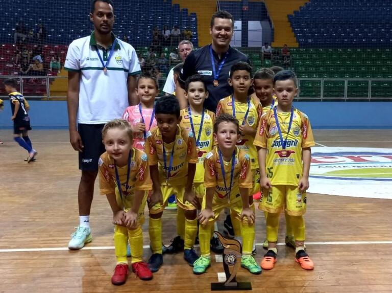 Sub-7 da AACC é vice-campeão da Copa Kids de Futsal