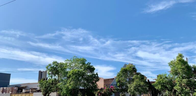 Terça-feira tem tempo abafado em Marechal Rondon e máxima prevista é de 32°C