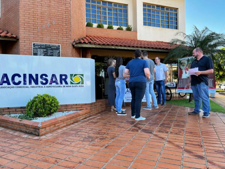 Acinsar realiza 1º sorteio da campanha Natal Premiado 2022